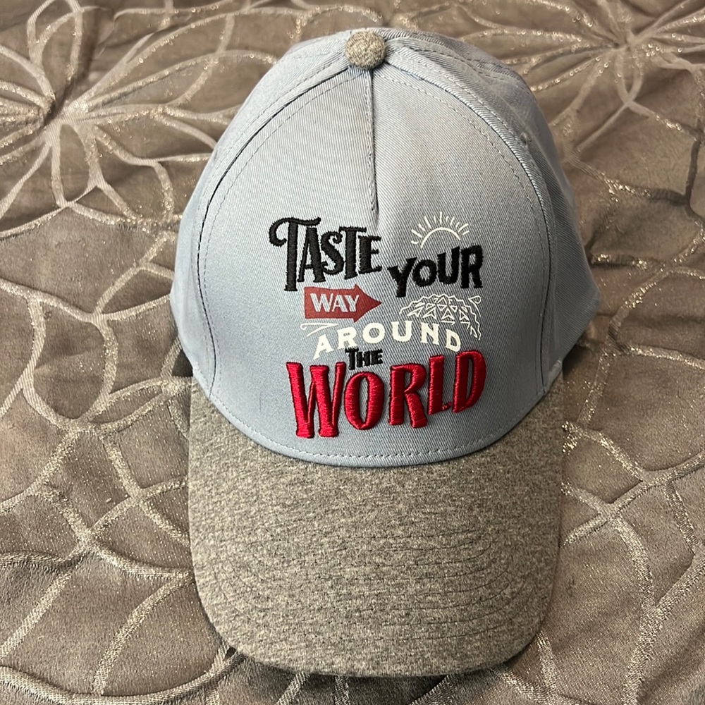 Disney Epcot Food and Wine Festival adjustable hat